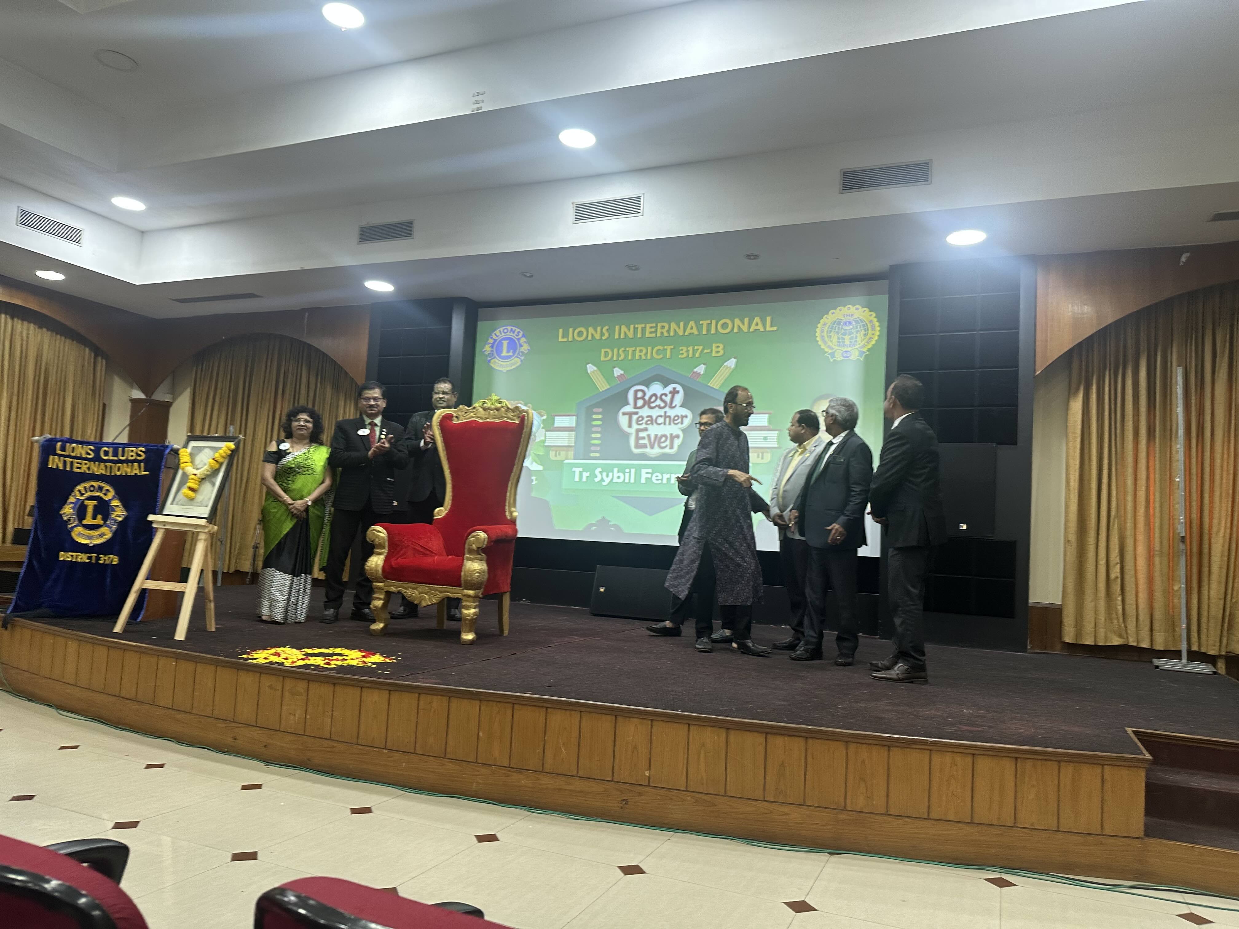 Attended teachers felicitation