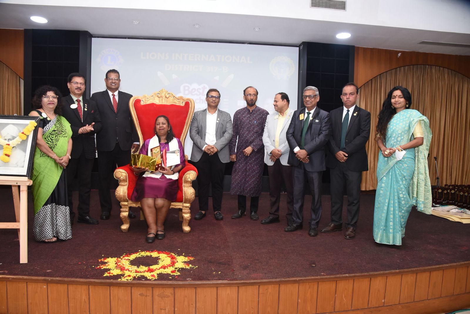 Attended teachers felicitation