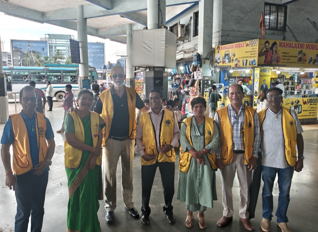 Conducted a Street skit on Mental Health Awareness at Kadamba Bus Stop Panjim