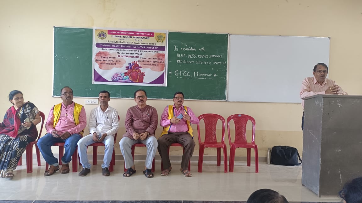 Mental health and well being.