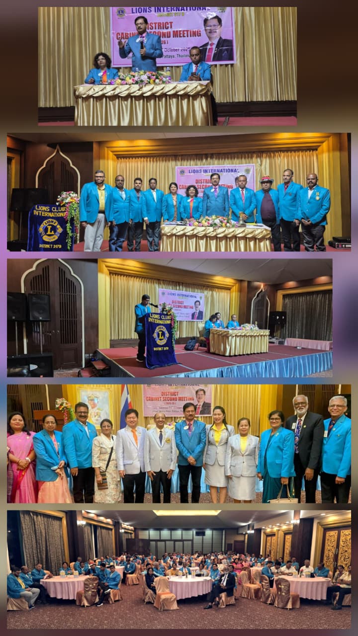 2ND DISTRICT CABINET MEETING IN THAILAND ON 4TH OCTOBER, 2025