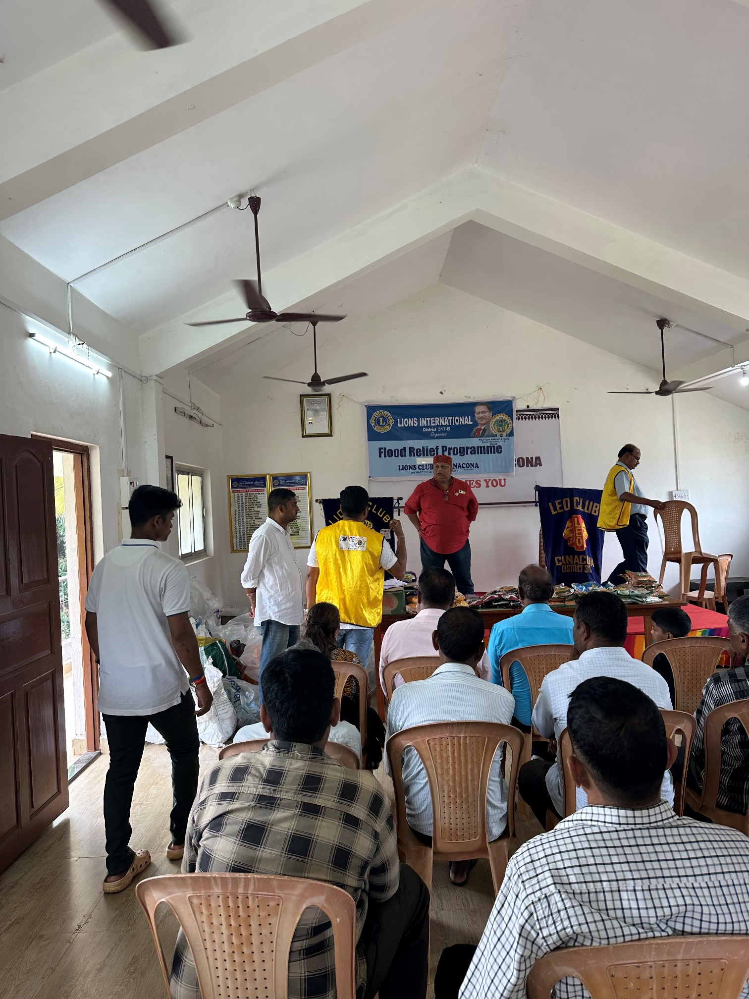 Flood relief programme