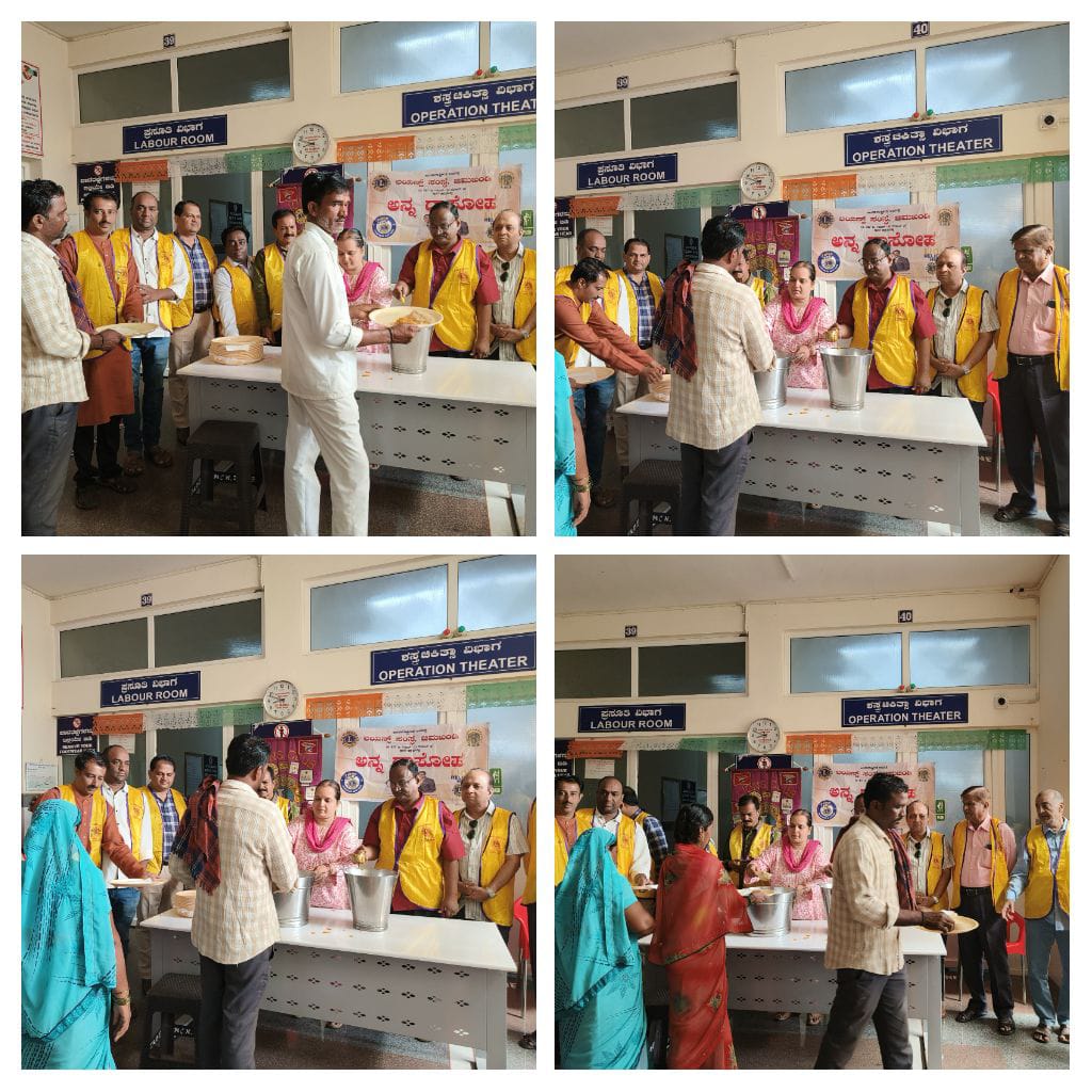 Lions Relieving Hunger Program, a food distribution program-25.10.25