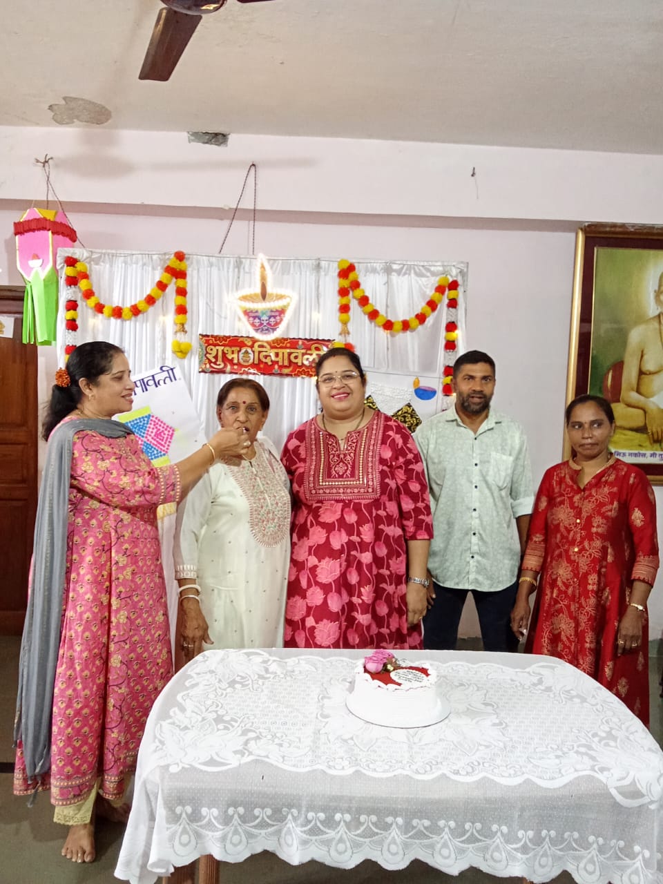 Diwali Celebrations with Differently Abled Students