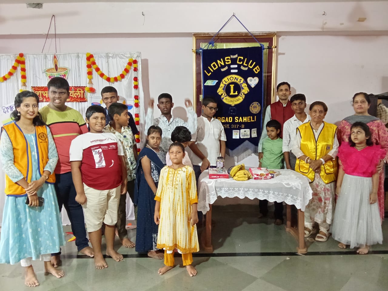 Diwali Celebrations with Differently Abled Students