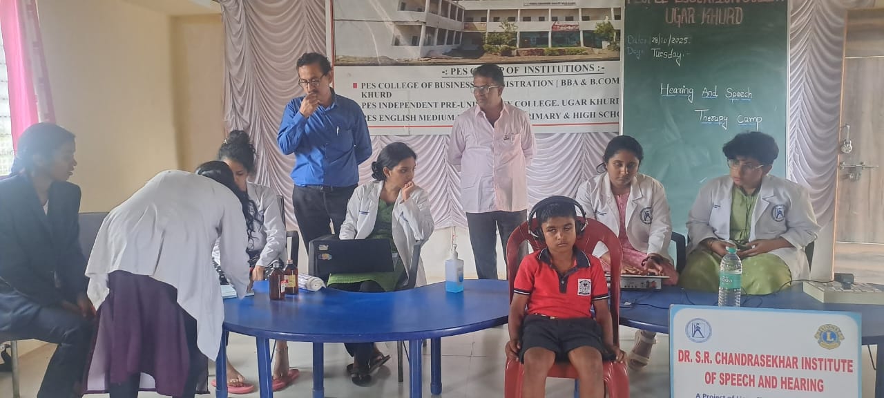 Speech and hearing therapy 