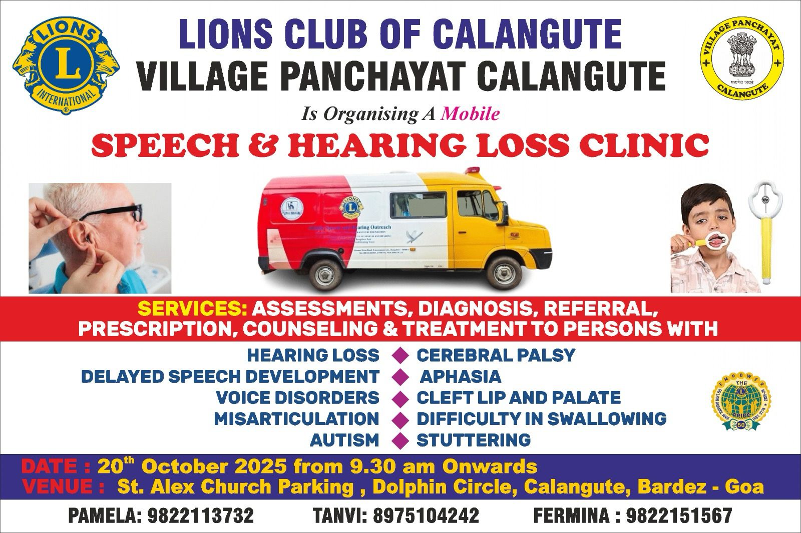 speech and hearing clinic bus 