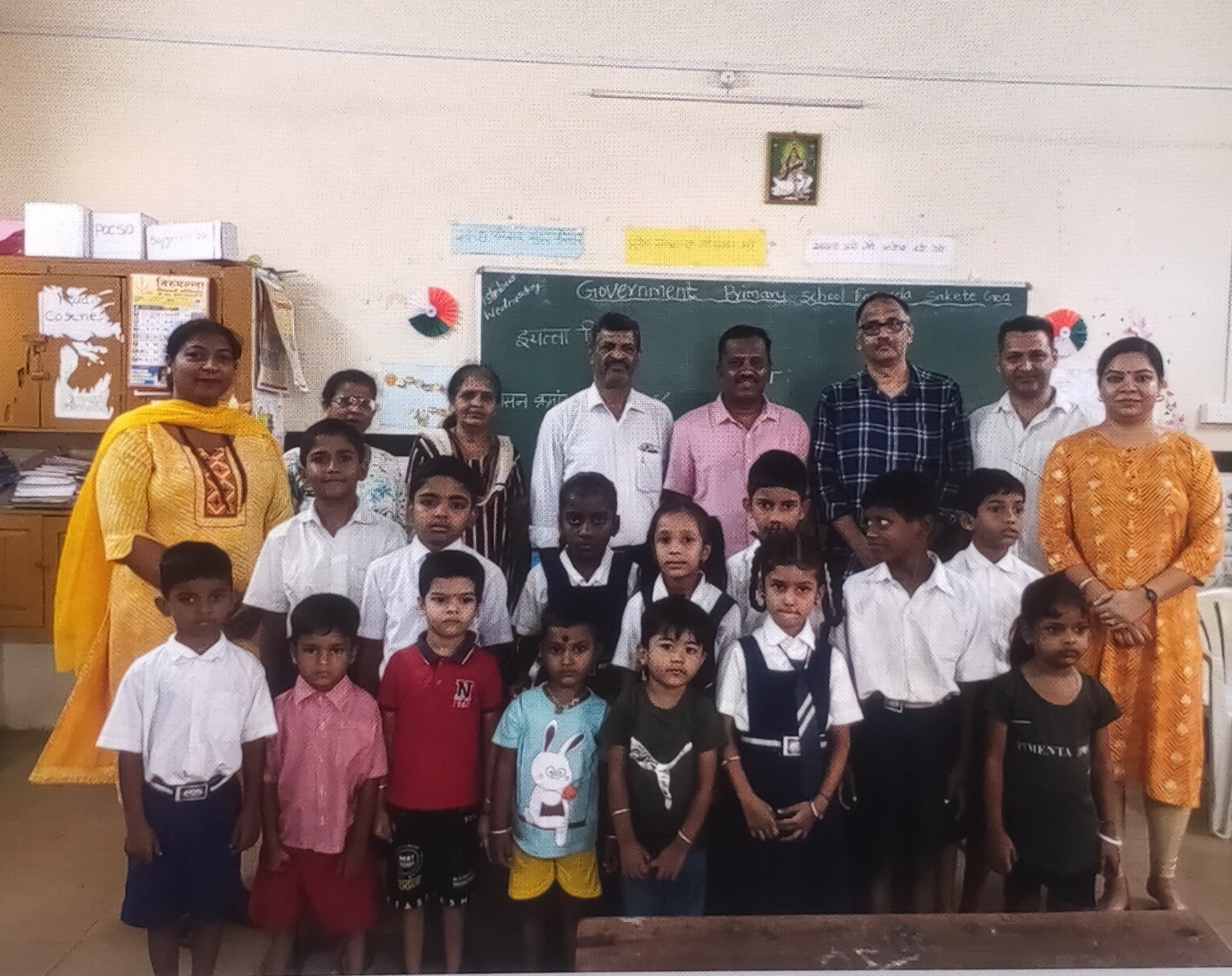 Hunger Drive on World Food Day @ 2 Schools - Govt Primary School at Fatorda and Ambaji