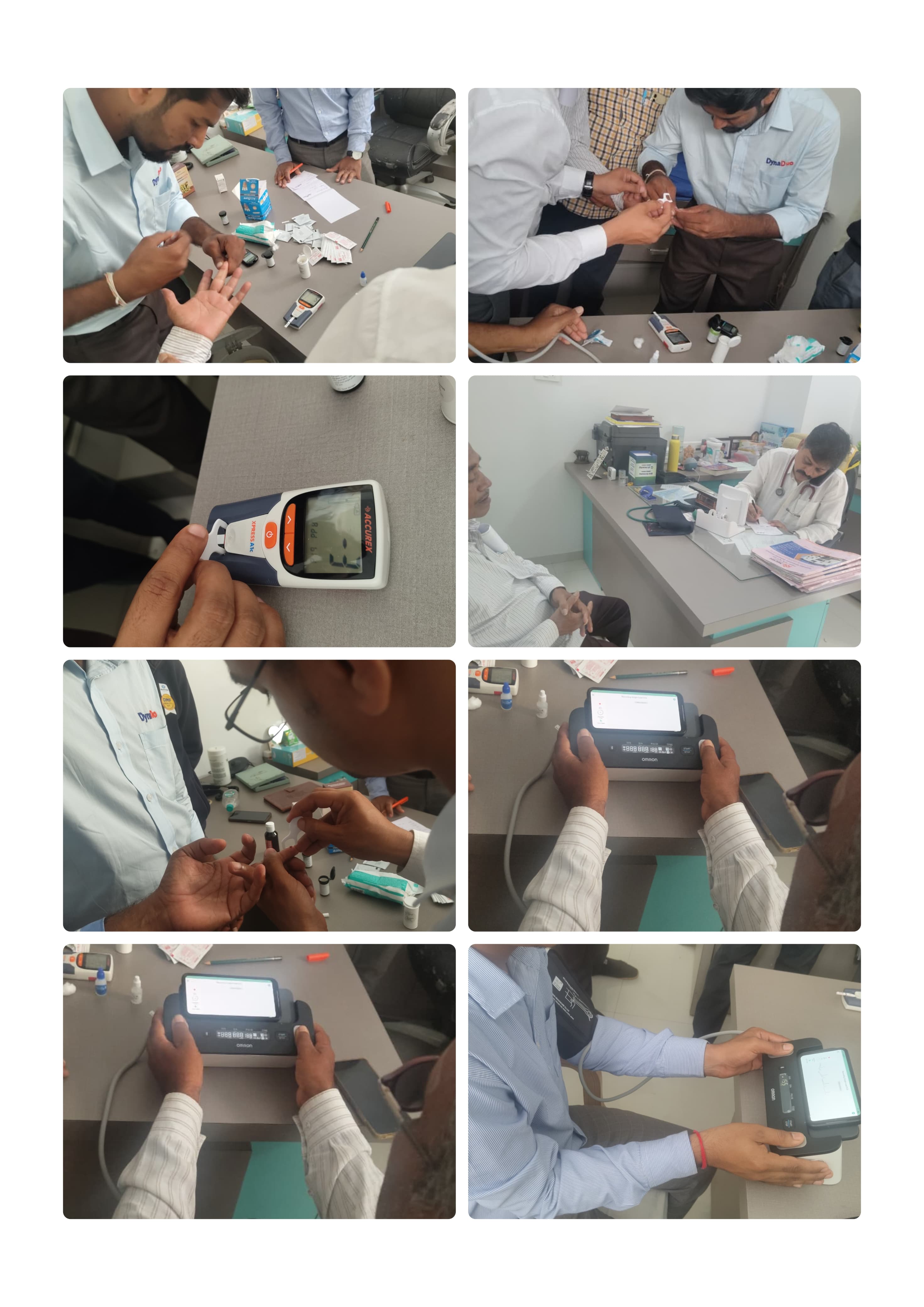 FREE BLOOD (RBS & HBA1C) and B P CHECKUP CAMP.