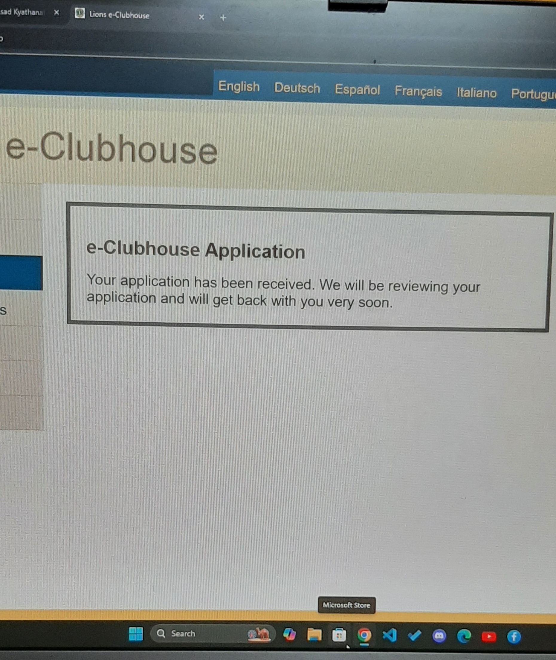 Created e-clubhouse,and Lion Portal registration.