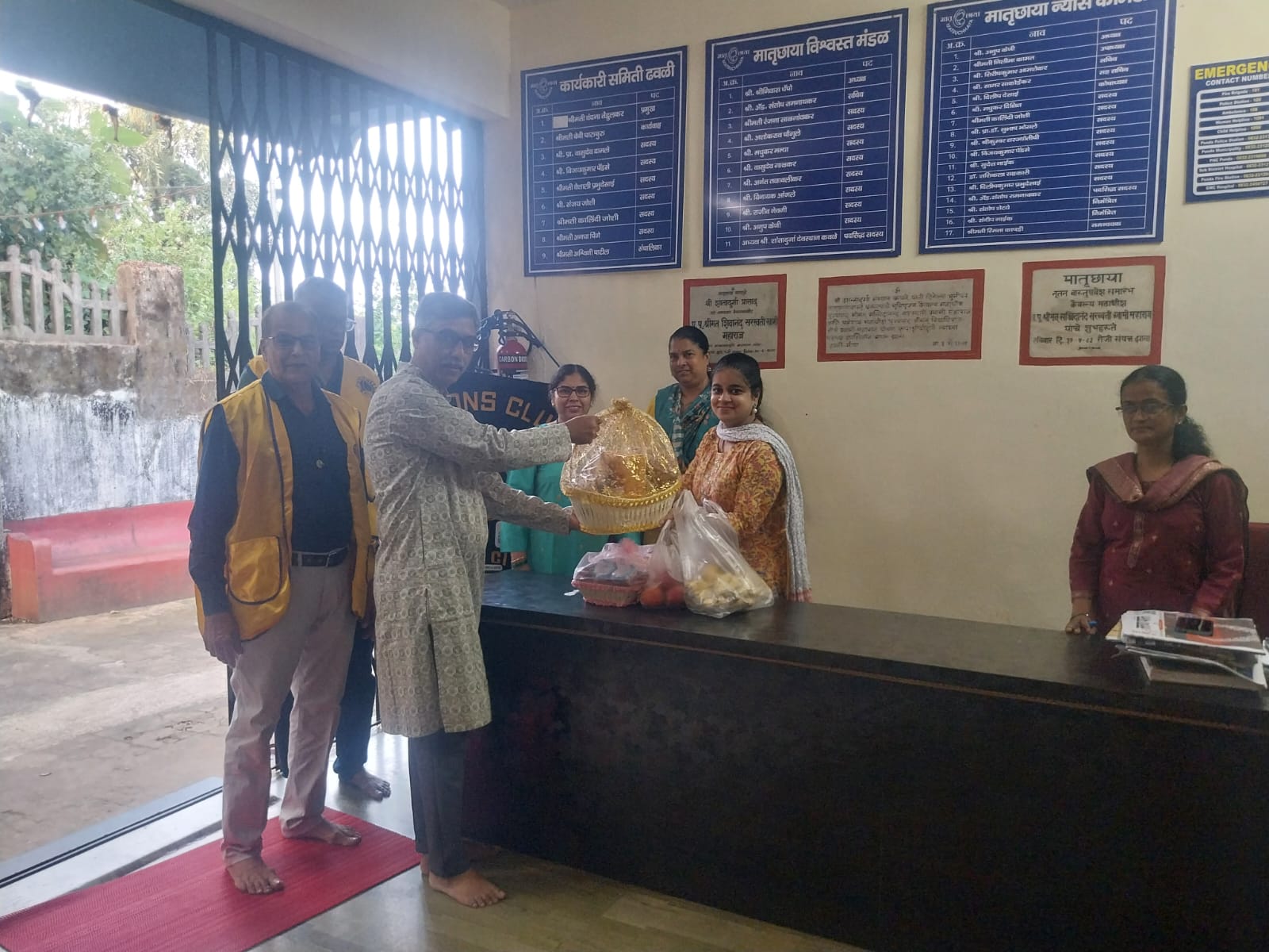Donation of the Diwali Sweets to Matruchaya, a home to destitute & orphans
