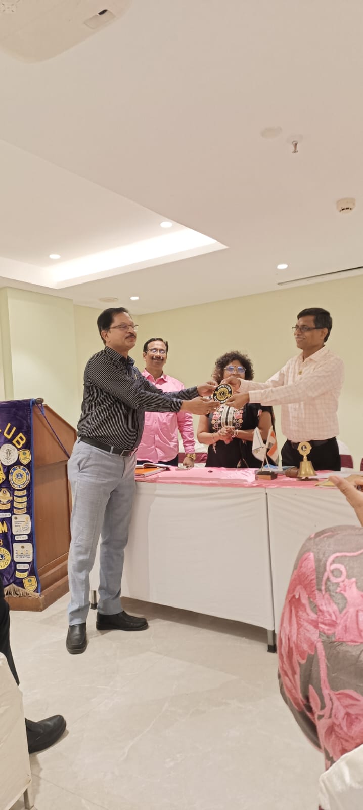 DG VISIT TO THE CLUB