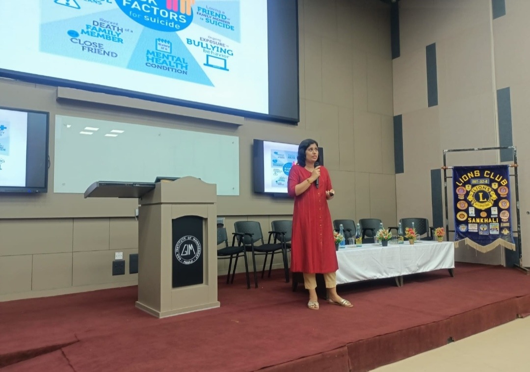 Interactive talk on Mental Health and Wellbeing 