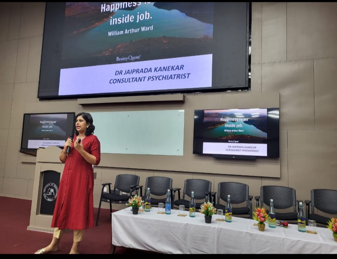 Interactive talk on Mental Health and Wellbeing 