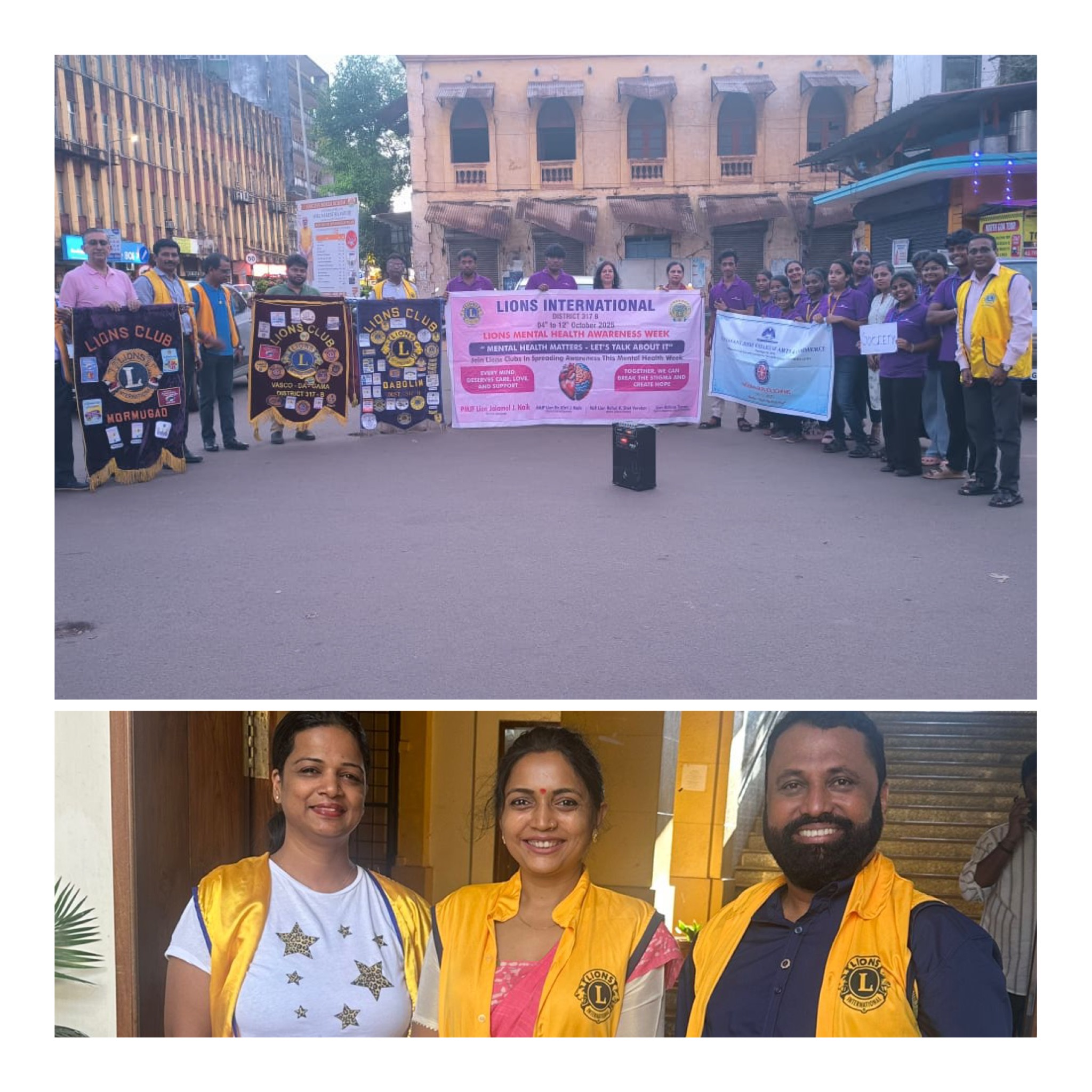 Attended skit play with rally conducted by district under UNSDG#3 for mental health