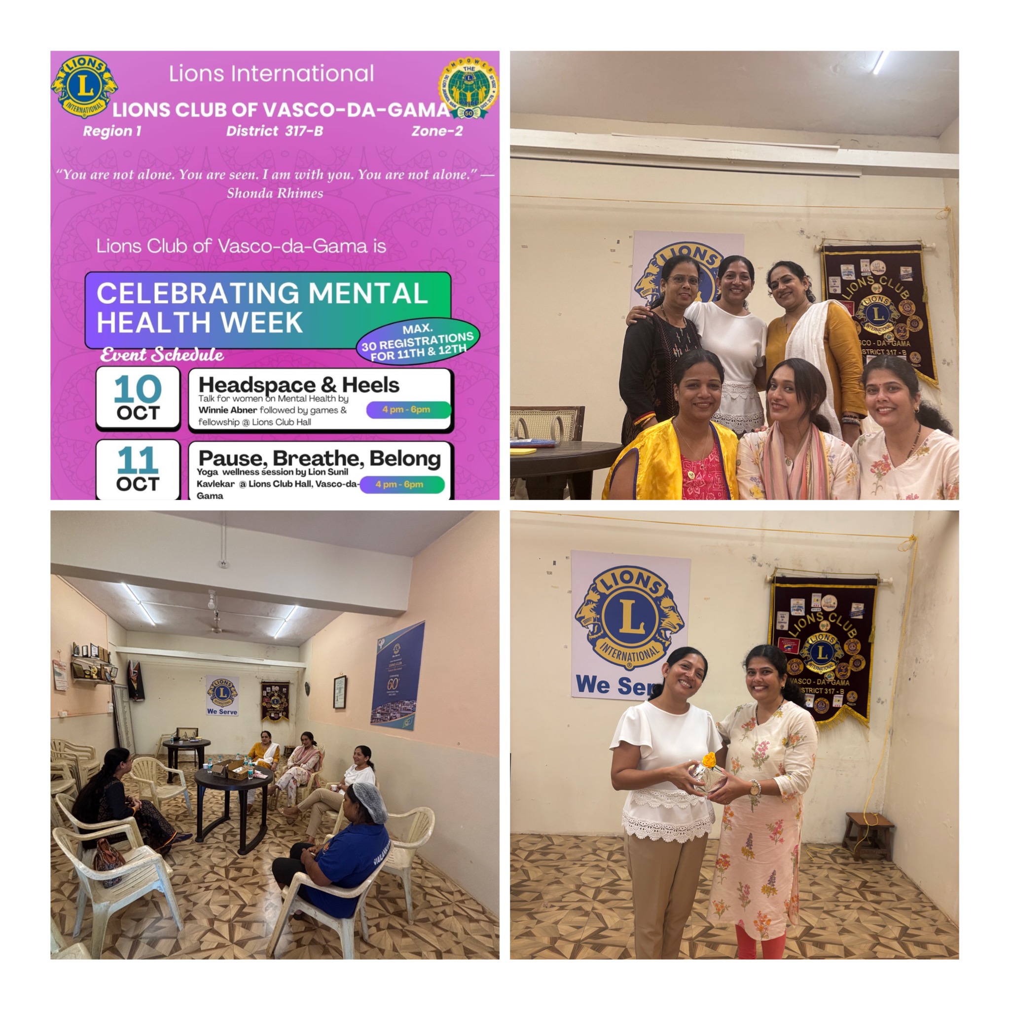 Mental health talk to ladies 