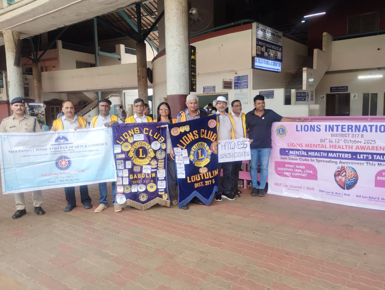 Skit performance on the topic of Mental health