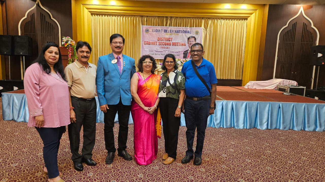 Attendance at 2nd District Cabinet Meet at Pattaya.