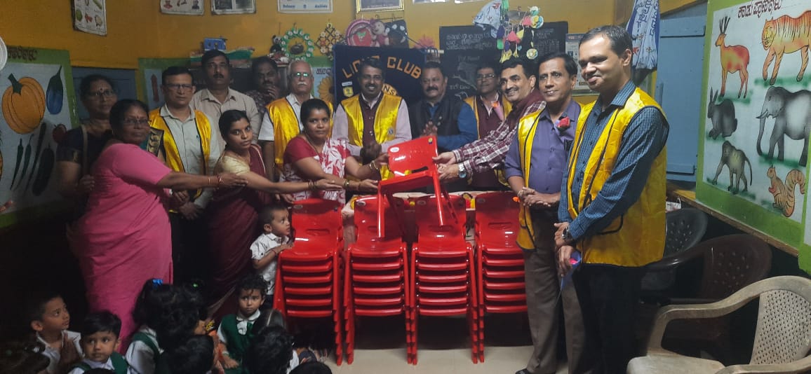 ATTENDED INTER REGION CLUB TWINNING- Lions Club Sirsi (Region 12) and Lions Club Yellapur (region 7)