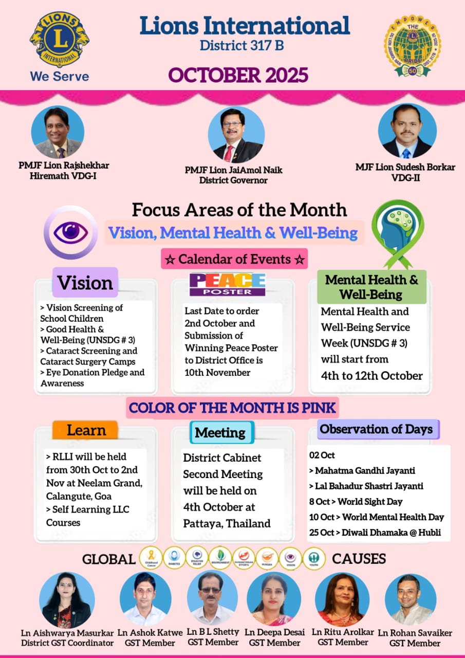 Focus Areas - October 2025