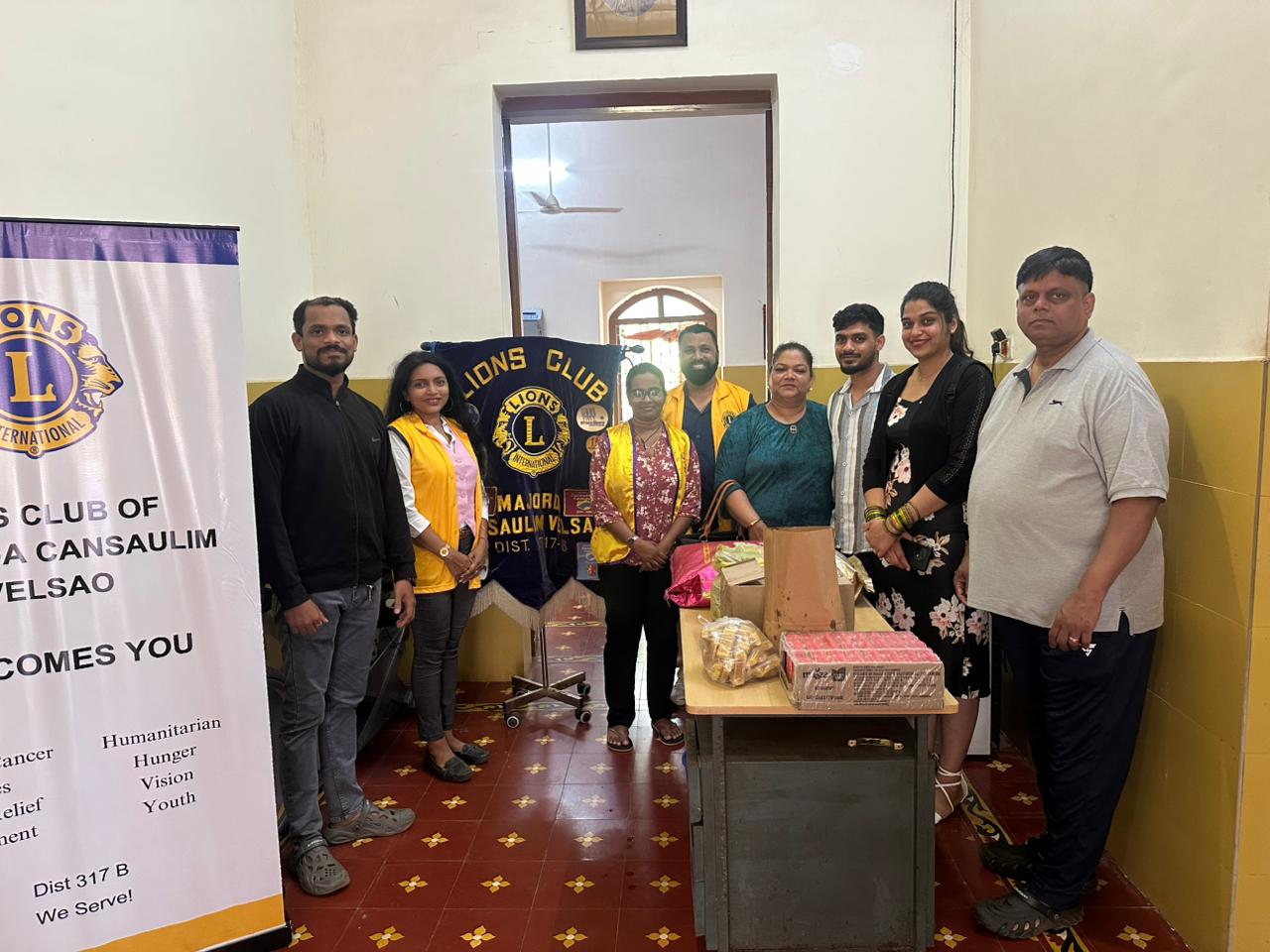 Anna Daana at Old Age Home