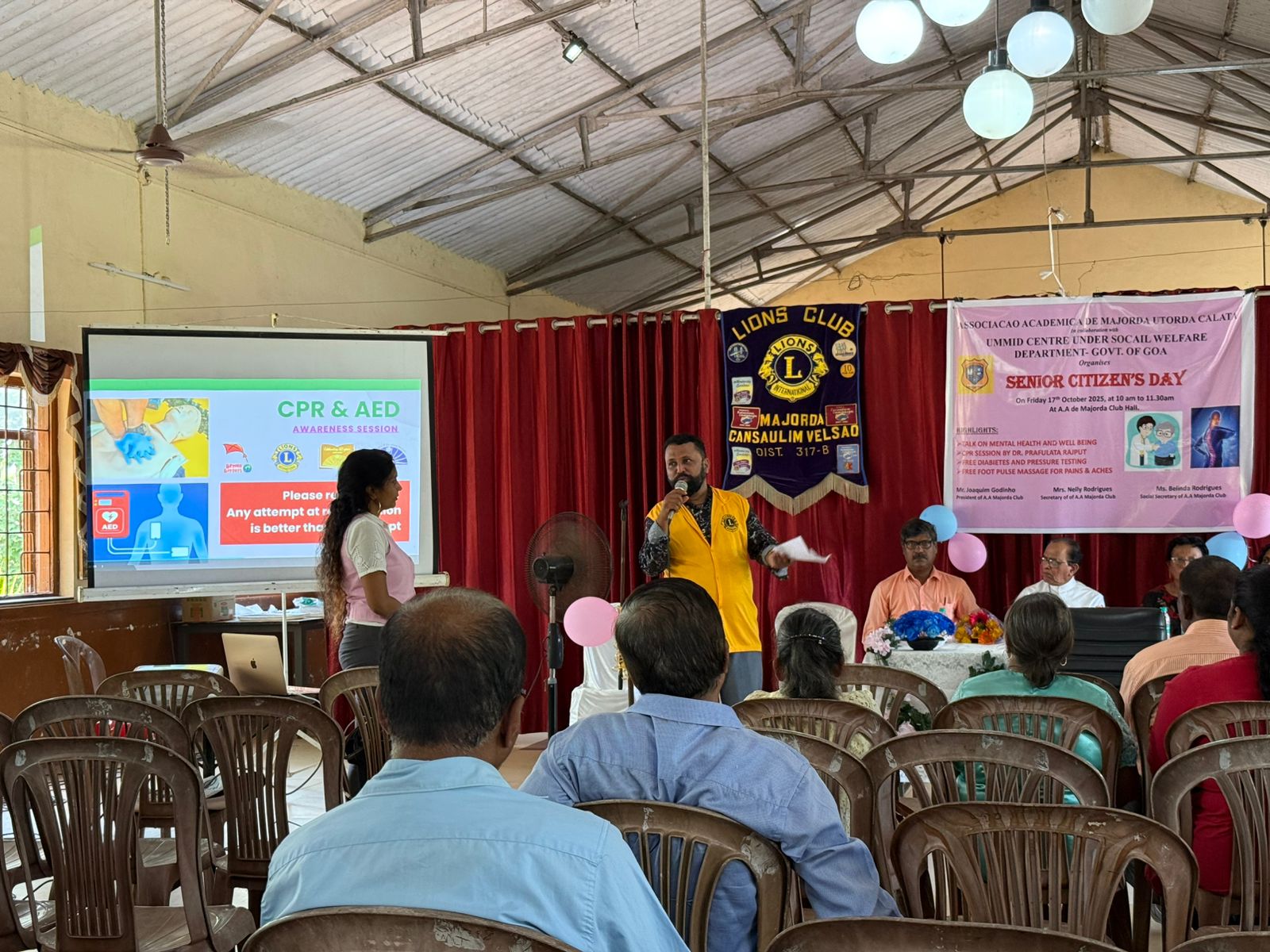 CPR awareness and introduction session