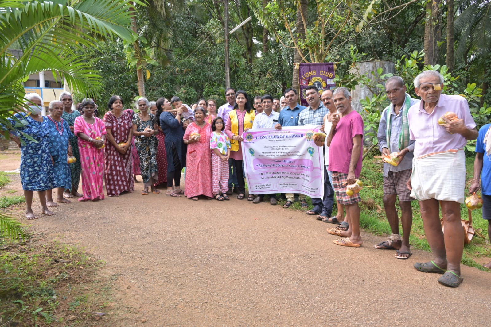 Bringing Happiness to Senior Citizens