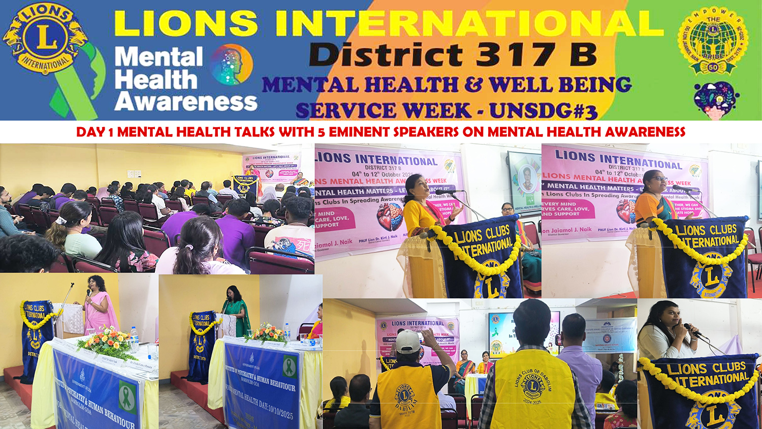 MHW Awareness Seminar with Talks By Five Eminent Speakers from IPHB and Psycologists