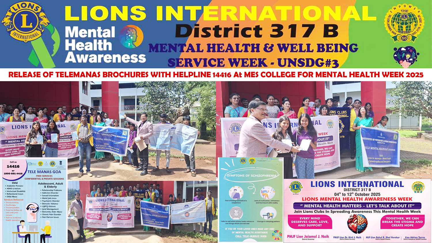 MHW with Distribution of Pamphlets of Telemanas and Rally at MES