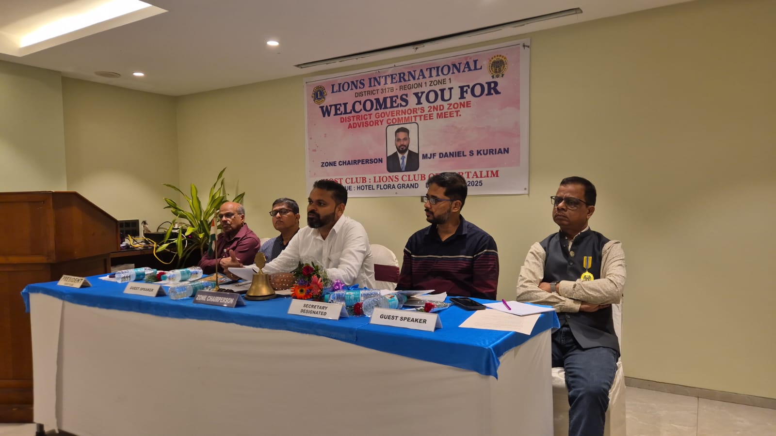 Attended 2nd Zone Advisory of Zone Chairper Lion Sinu Daniel, Region-1, Zone-2