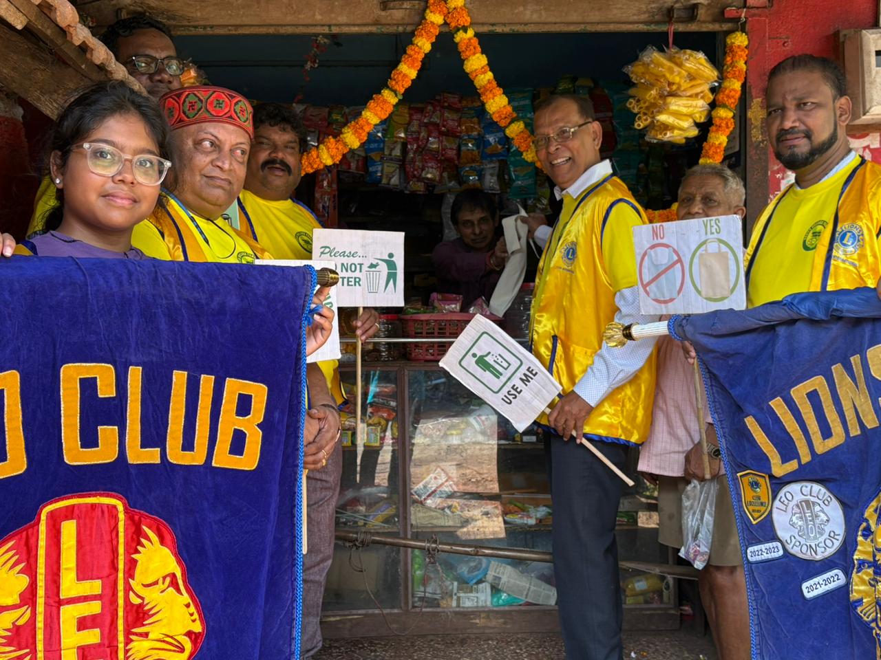 No plastic drive awareness rally 