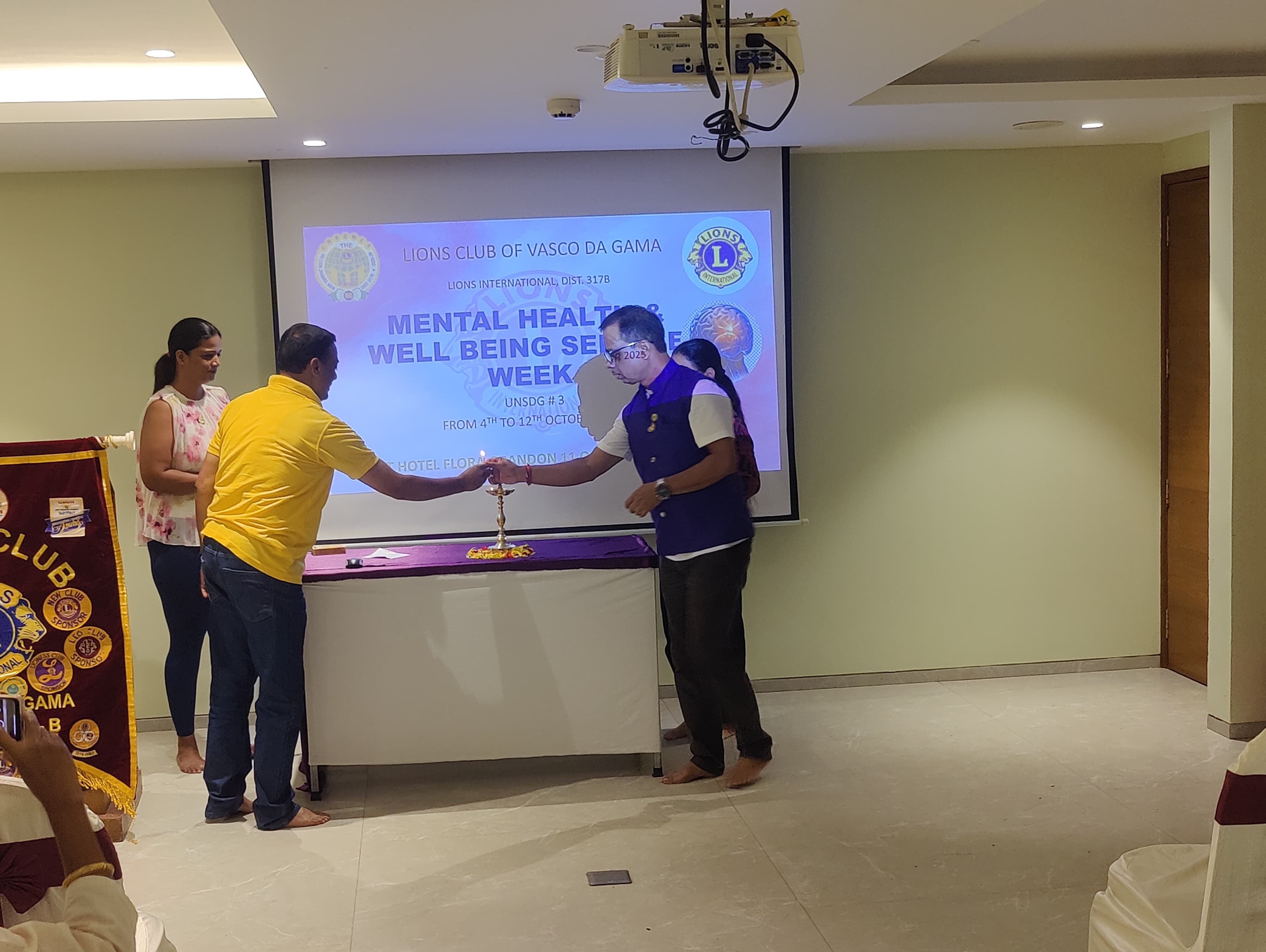 CONDUCTED INTERACTIVE SESSION ON YOGA THERAPY FOR MENTAL HEALTH ON 11 OCTOBER 2025 AT HOTEL FLORA GRAND