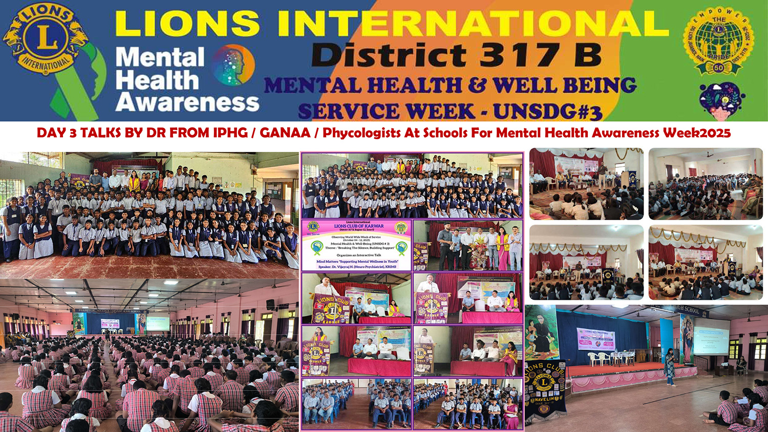 Seminar / Awareness Talk at Perpetual Succor High School Navelim With Wide Publicity accross 