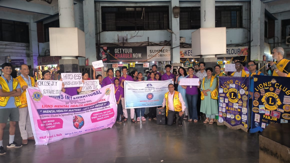 Attended and participated in a Skit performed by organised and conducted by the District 317B. at Panjim Main Bus Stand under UNSDG#3. 