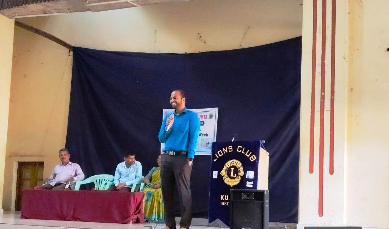 conducted lecture on mental health