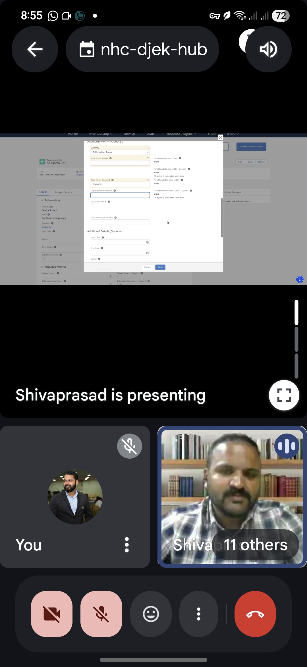 Reporting Training session attended online 