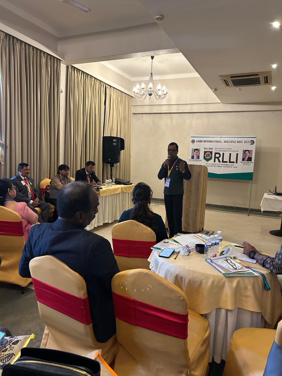 JOINED AS STUDENT AT REGIONAL LEVEL LEARNING INSTITUTE (RLLLI) HELD AT CALANGUTE AT HOTEL NEELAM GRAND FROM 30 OCT TO 02 NOV 2025