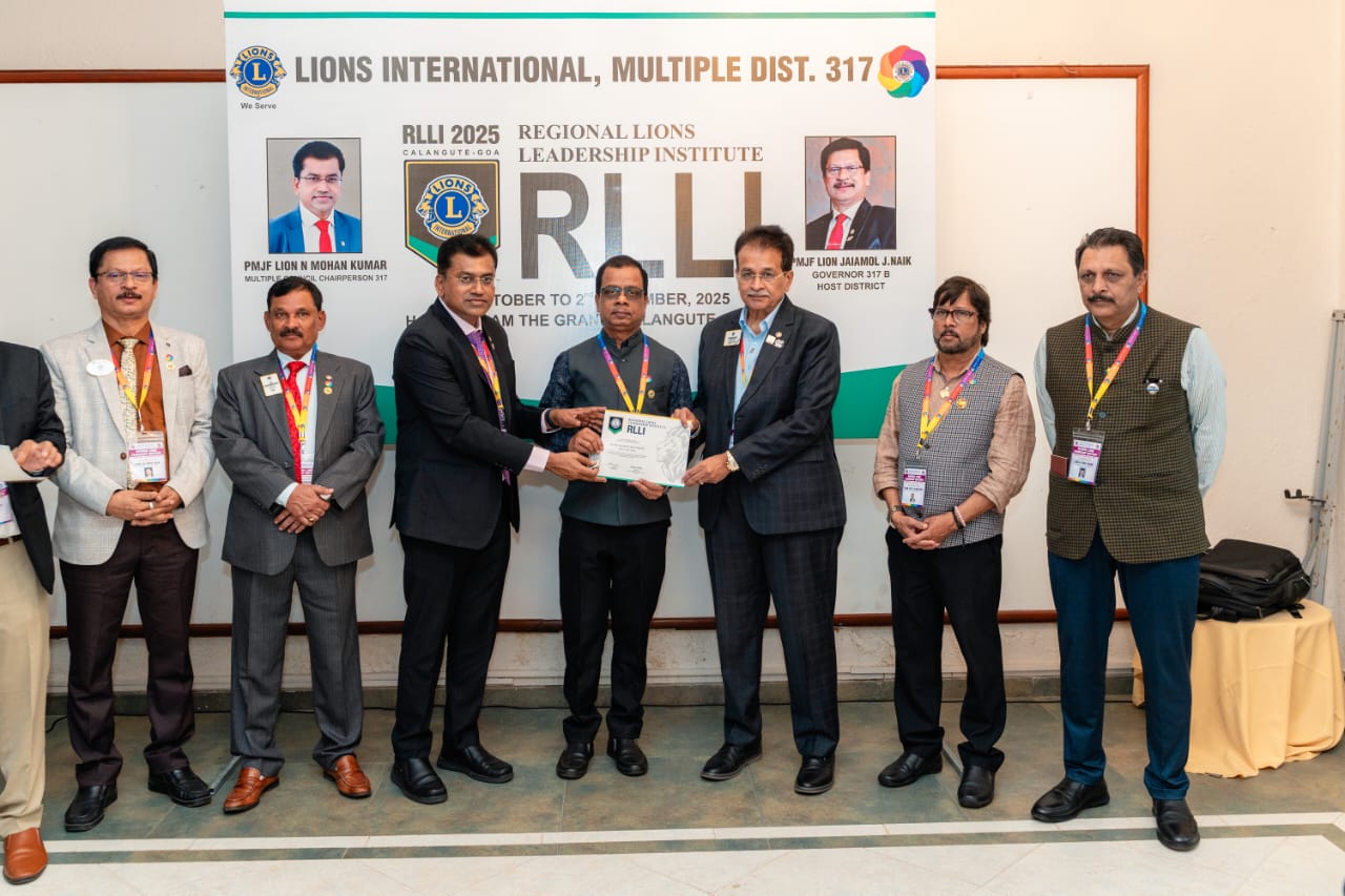 ATTENDED CLOSING CEREMONY EVENT OF RLLI 2025 HELD ON 02 OCTOBER 2025 AT HOTEL NEELAM GRAND, CALANGUTE - GOA
