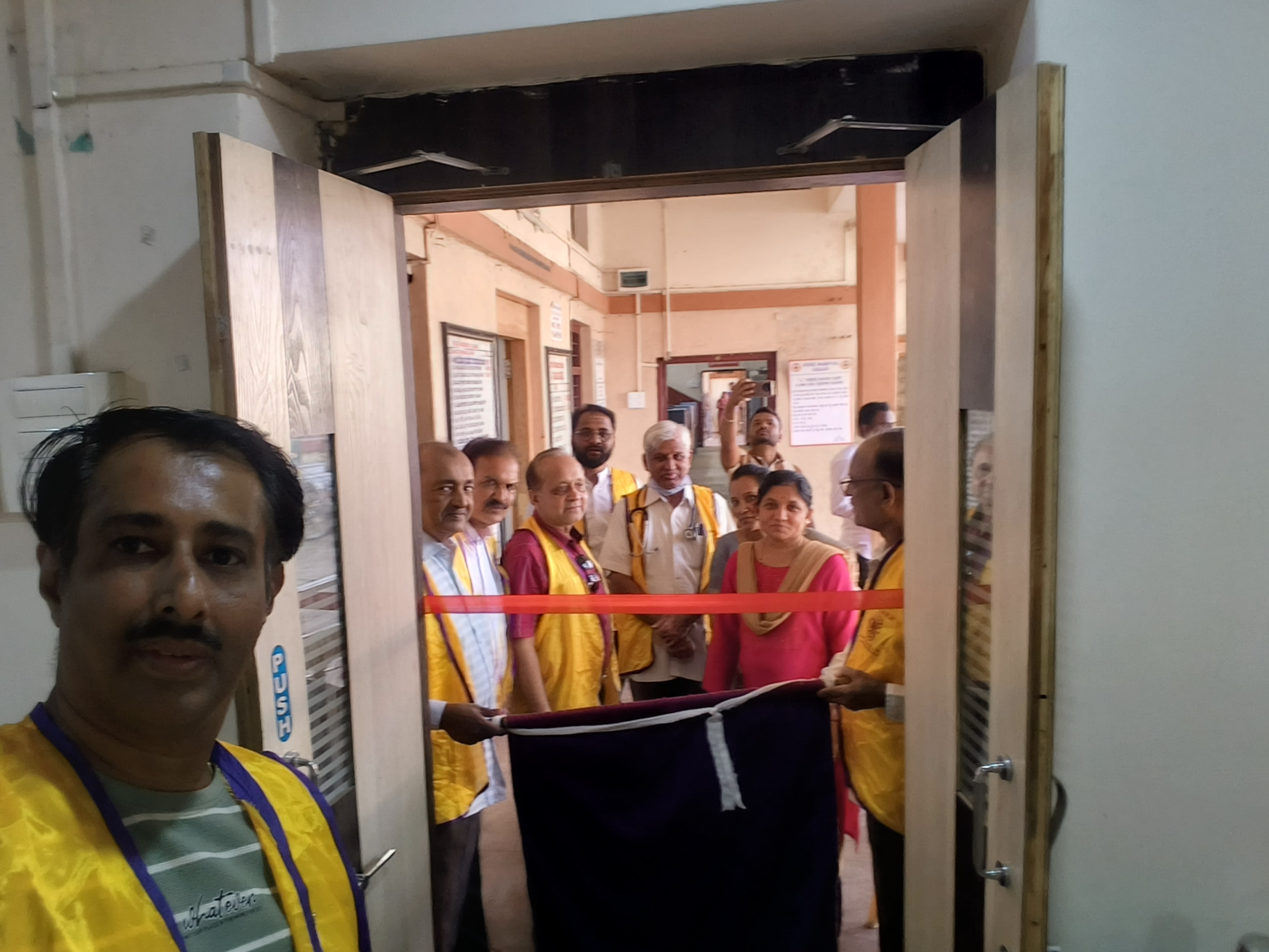 Fee Dibetes check-ups and eye screening for Town Muncipal Corporation(TMC) workers and staff.