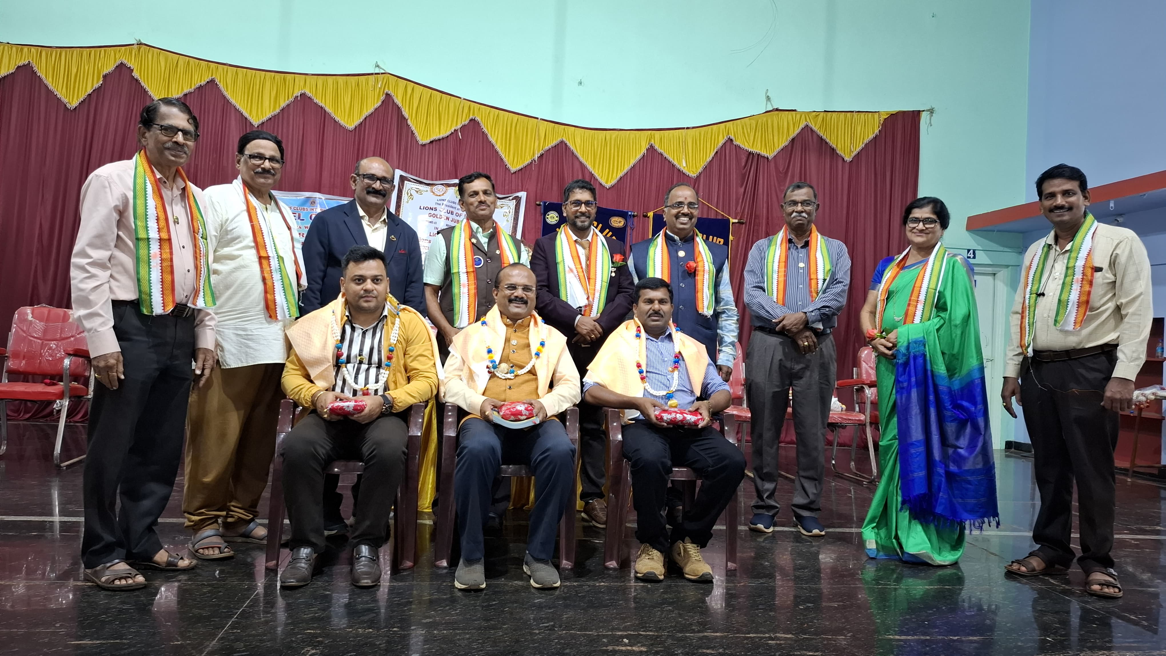 CONDUCTED INTER DISTRICT TWINNING WITH LIONS CLUB SAGARA 317C DISTRICT.