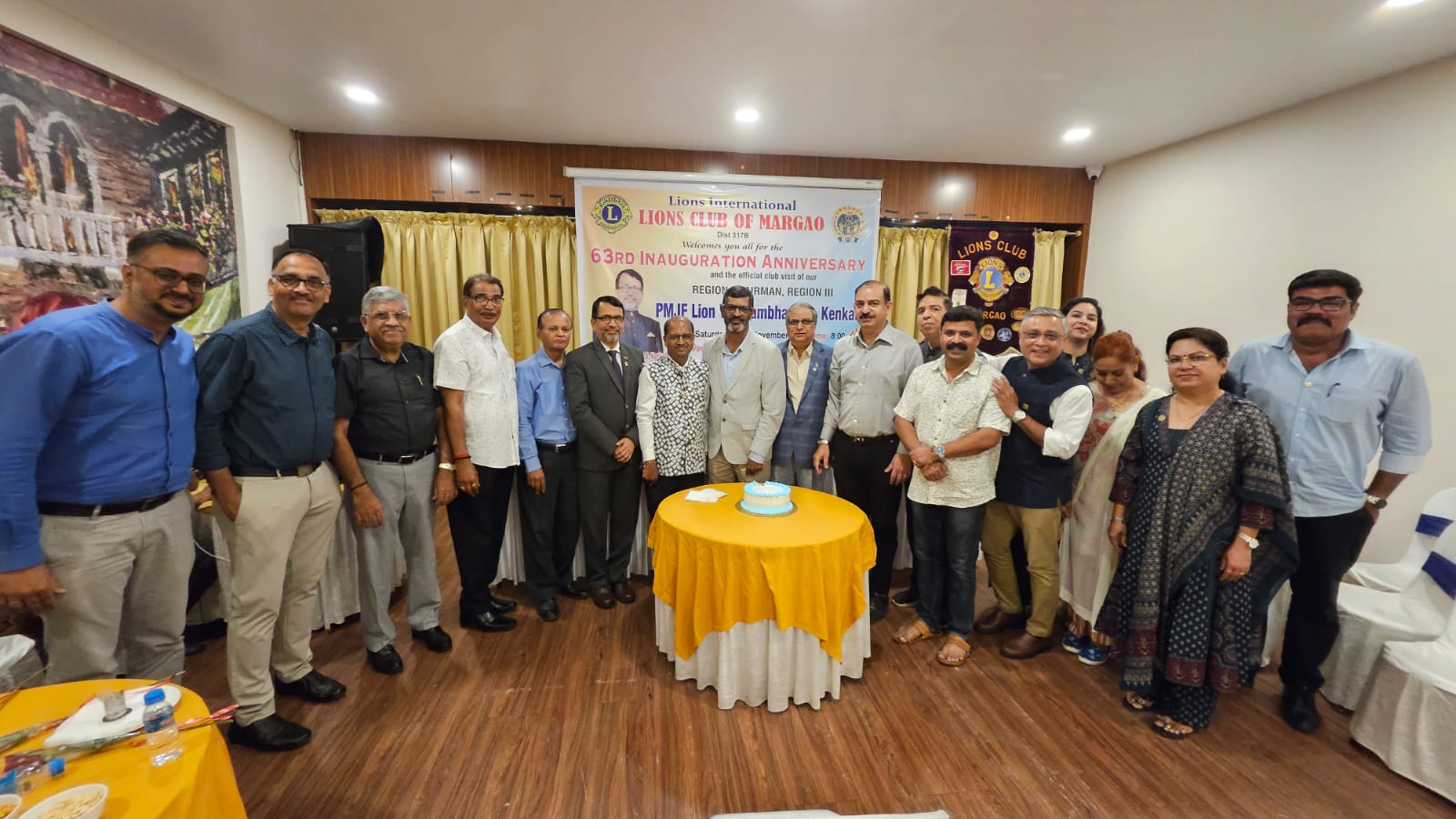 RC Visit to Lion Club of Margao on 22nd Nov 2025