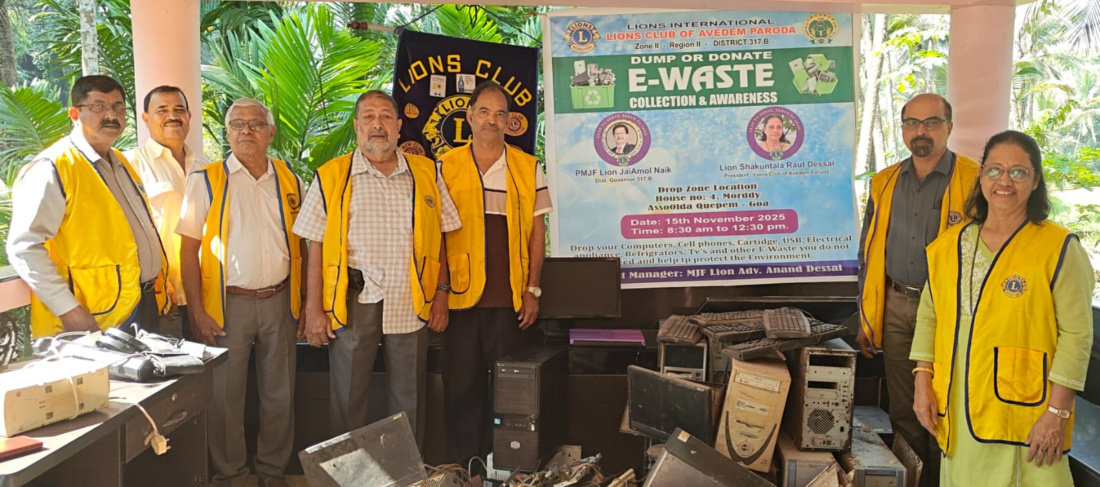 E- waste collection drive