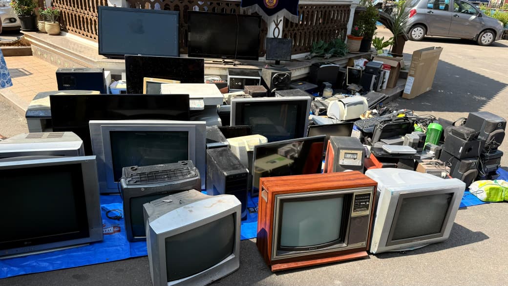 District level E-waste collection drive.