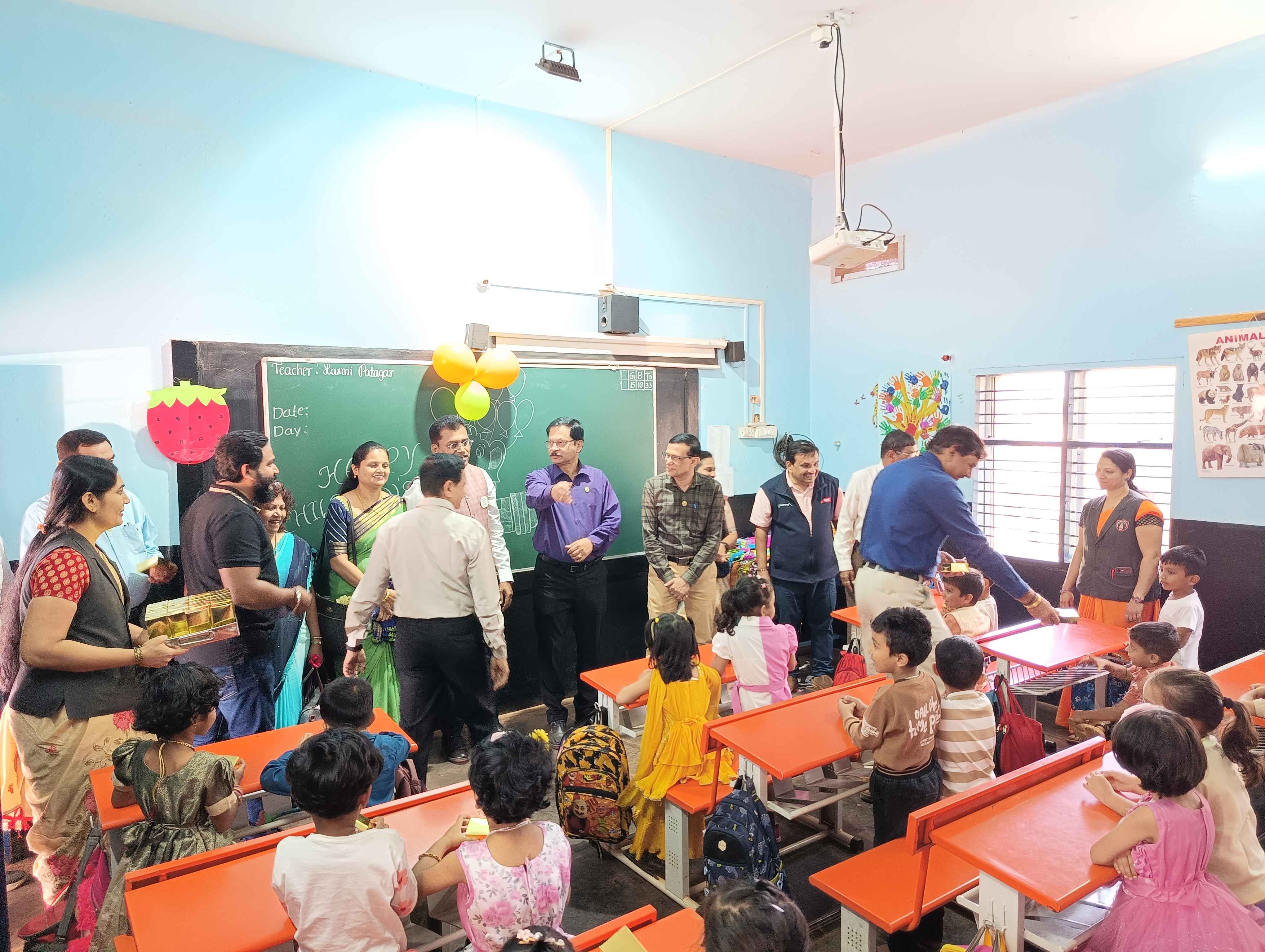 As ZC, I Participated in Children’s Day Celebration Organised by Lions Club of Sirsi