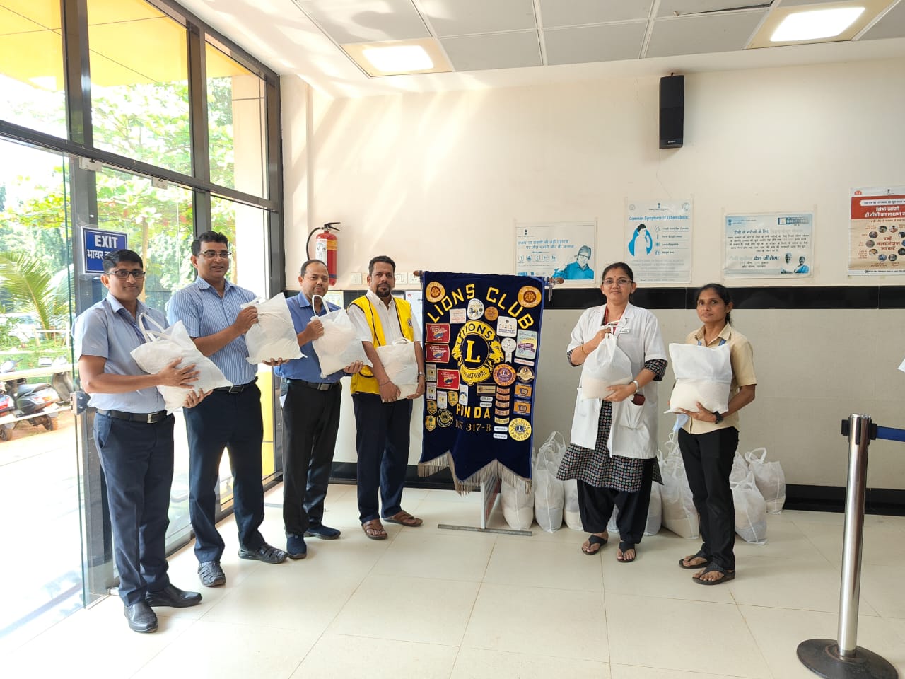 2nd Instalment of Signature Activity of Distribution of Food Baskets to the TB Patients