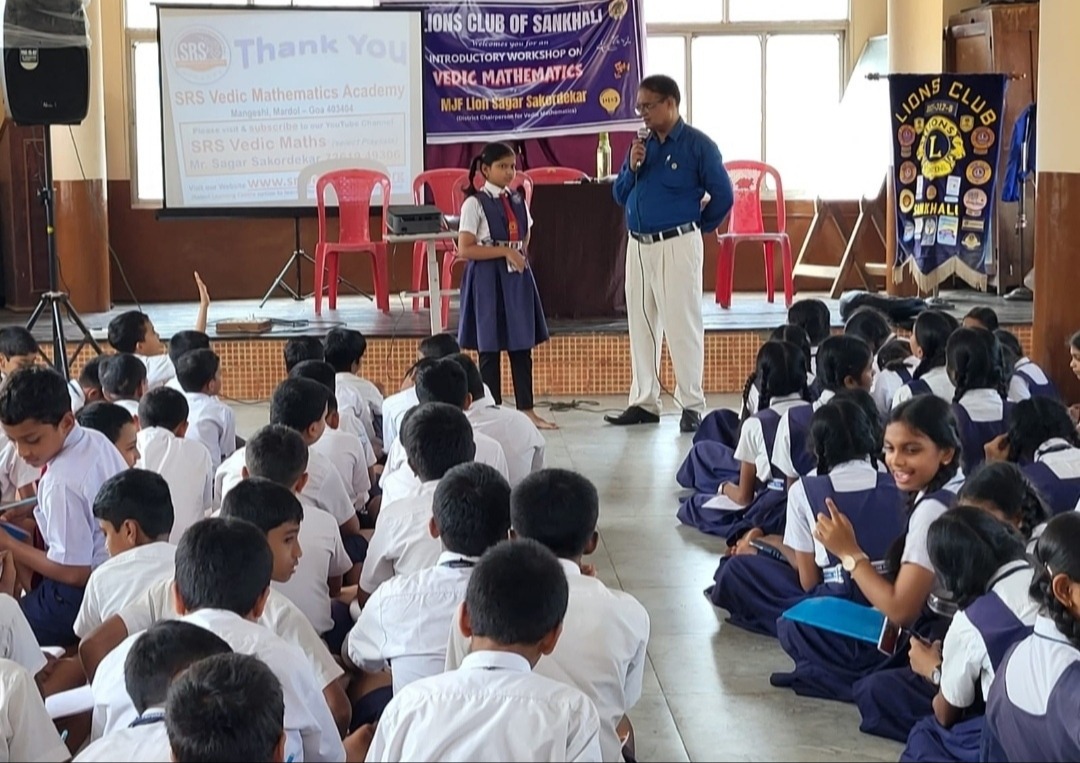 Vedic Maths Introductory workshop 