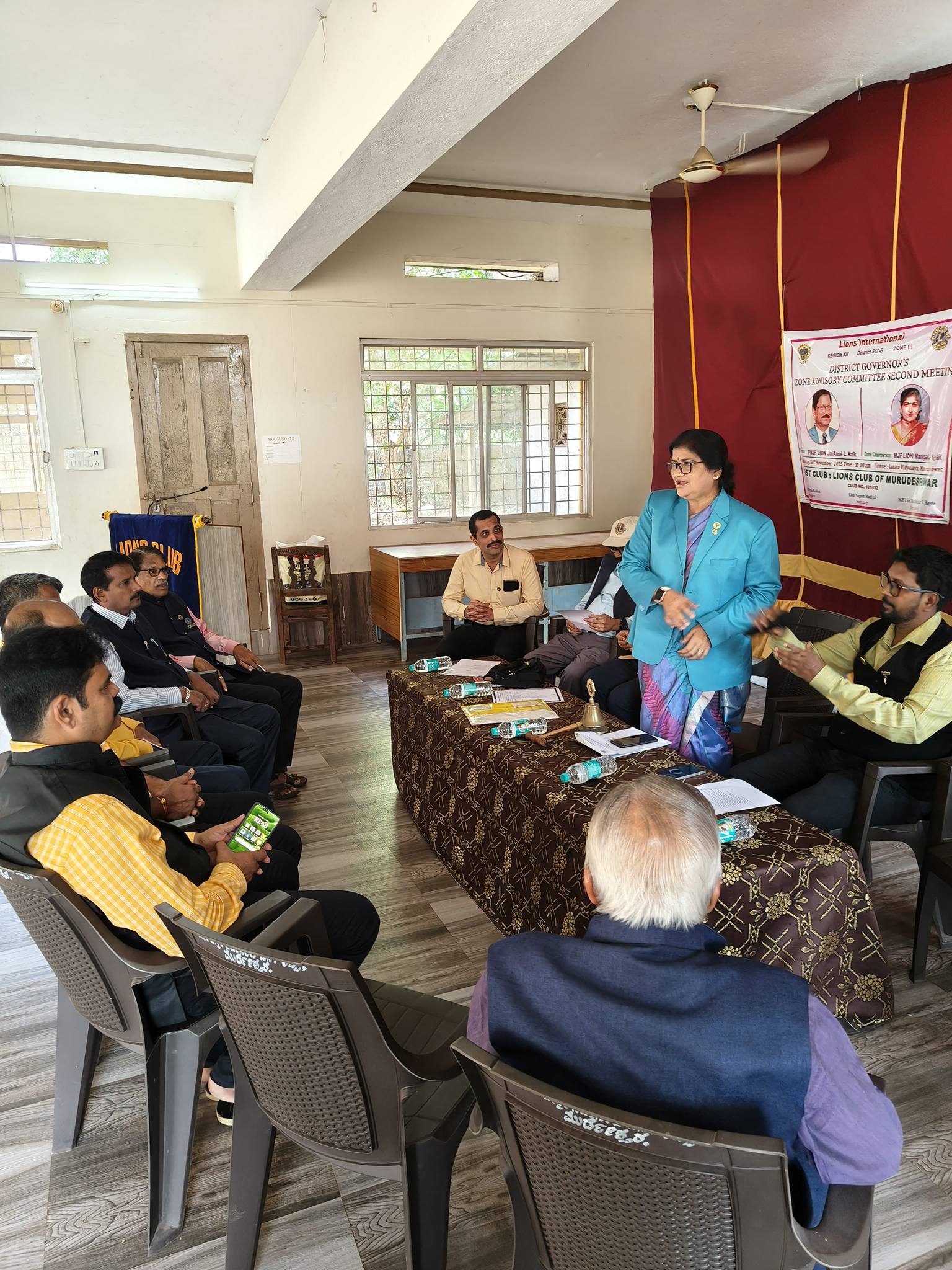 HOSTED DISTRICT GOVERNOR'S ZONE ADVISORY COMMITTEE 2ND MEETING.
