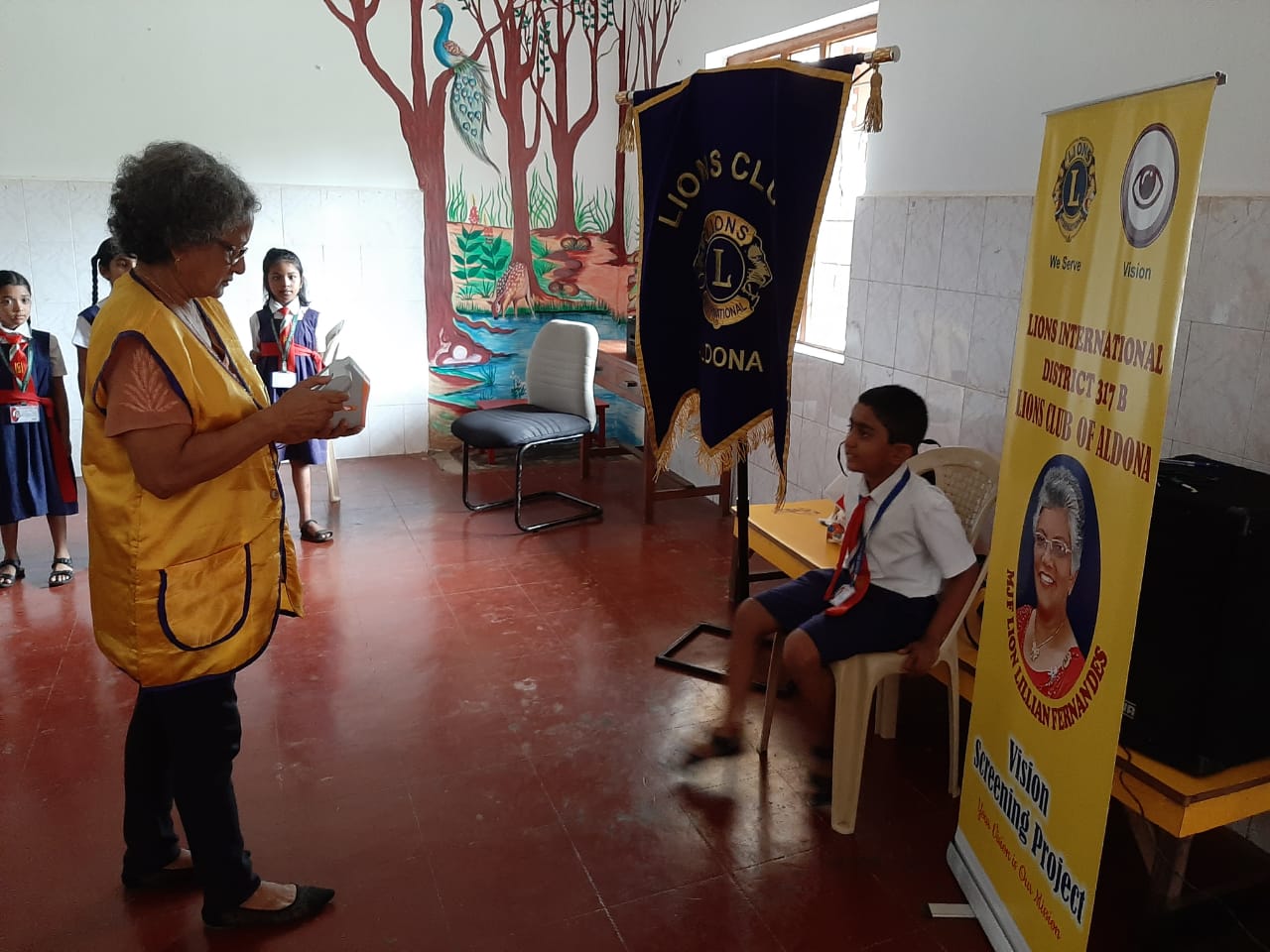 PRIMARY ..school Vision screening 