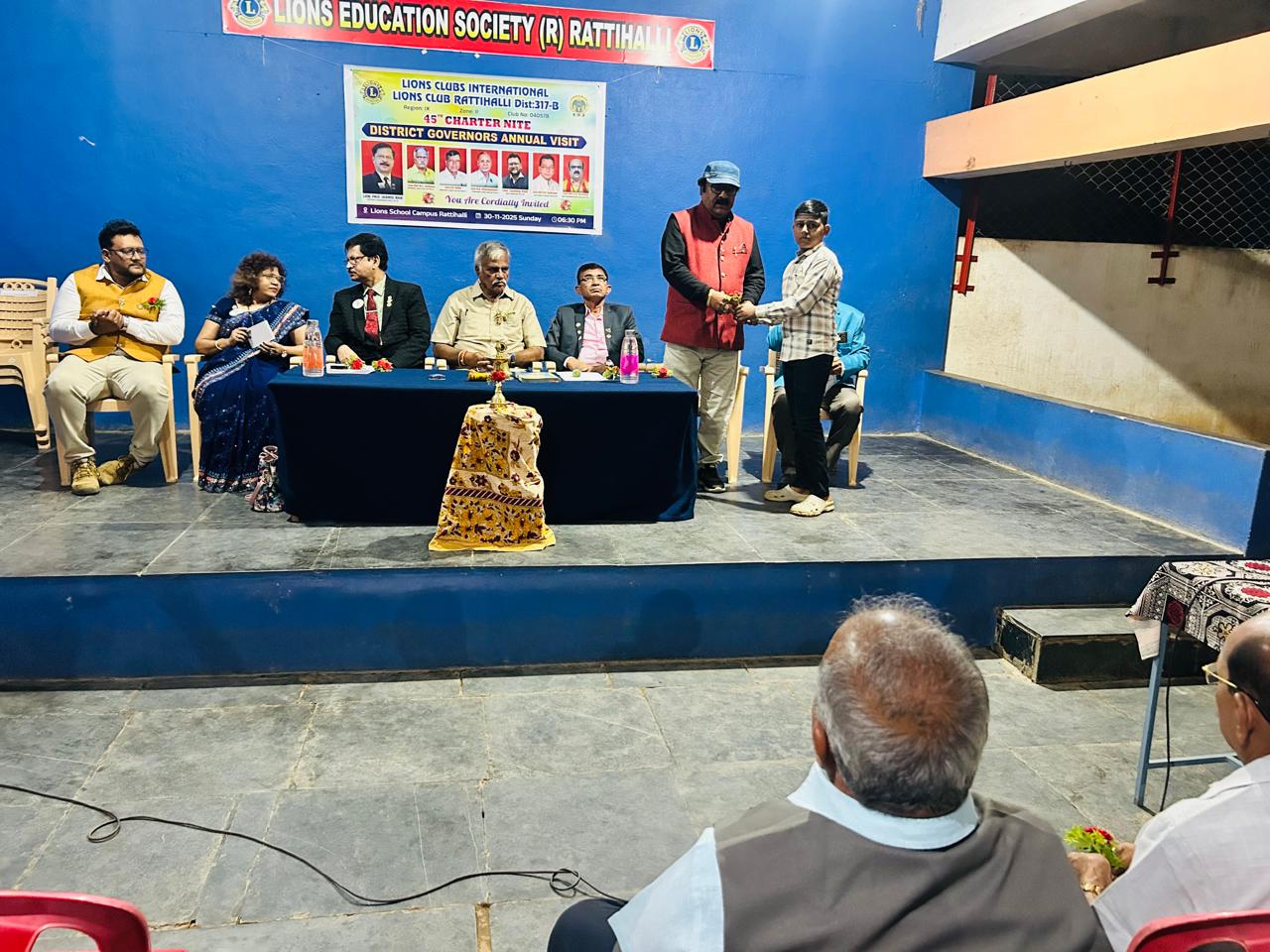District GOVERN'S ANNUAL VISIT TO LC HIREKERUR PARIWAR AND LC RATIHALLI 