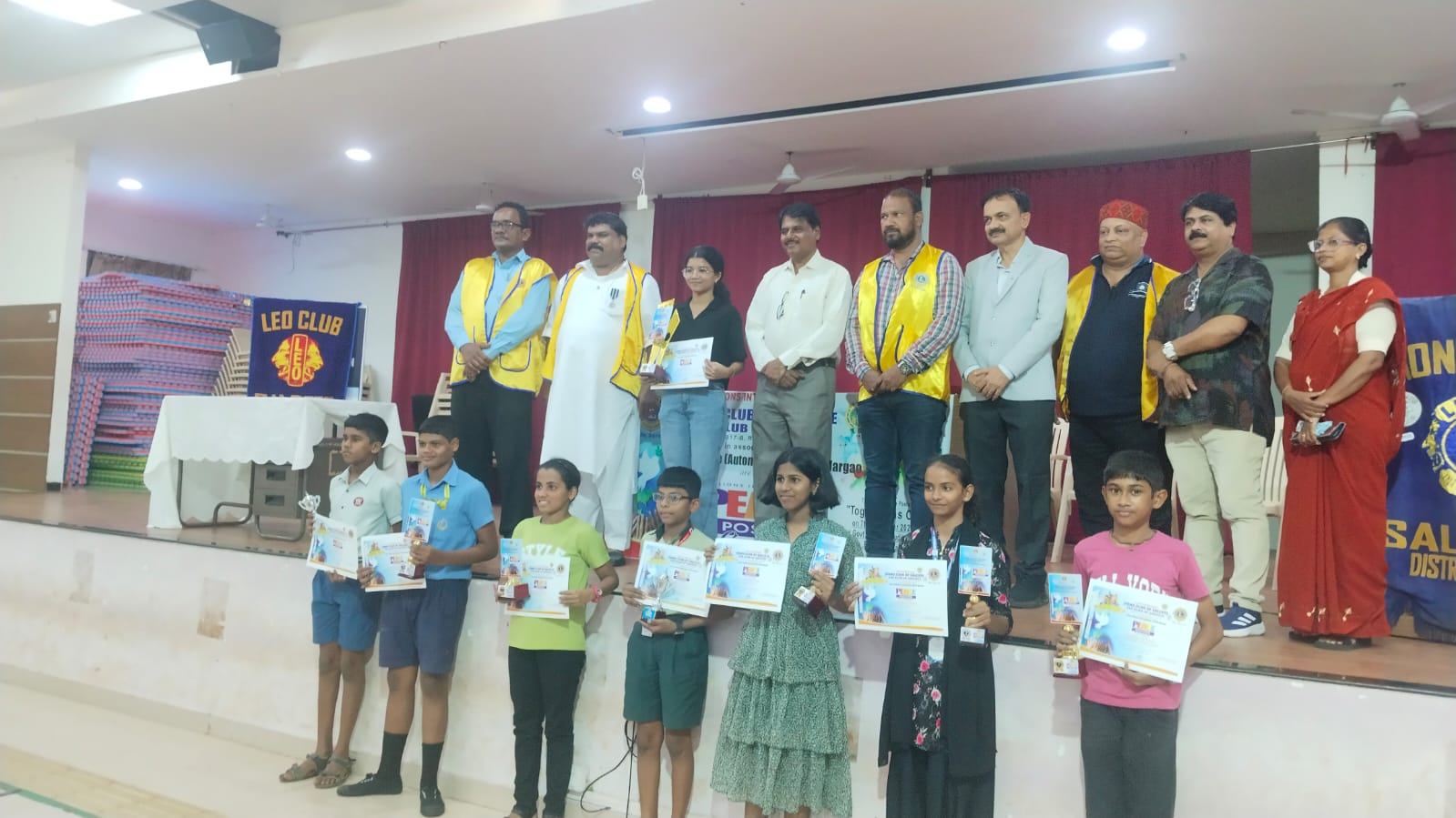 Organised peace poster contest 